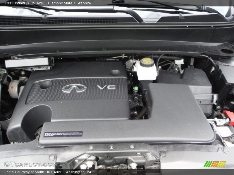 Diamond Slate / Graphite 2013 Infiniti JX 35 AWD