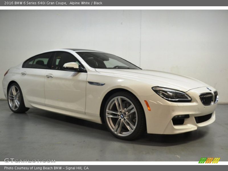 Front 3/4 View of 2016 6 Series 640i Gran Coupe