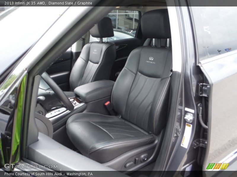 Diamond Slate / Graphite 2013 Infiniti JX 35 AWD