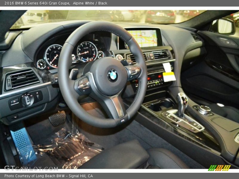 Black Interior - 2016 6 Series 640i Gran Coupe 