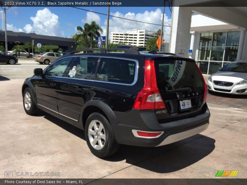 Black Sapphire Metallic / Sandstone Beige 2012 Volvo XC70 3.2