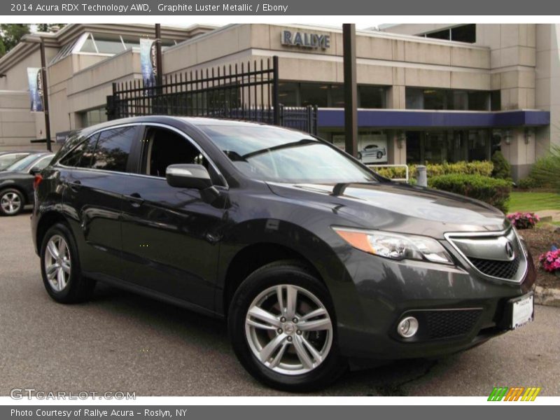 Graphite Luster Metallic / Ebony 2014 Acura RDX Technology AWD