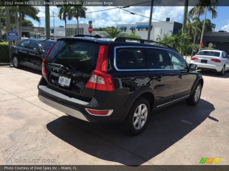 Black Sapphire Metallic / Sandstone Beige 2012 Volvo XC70 3.2