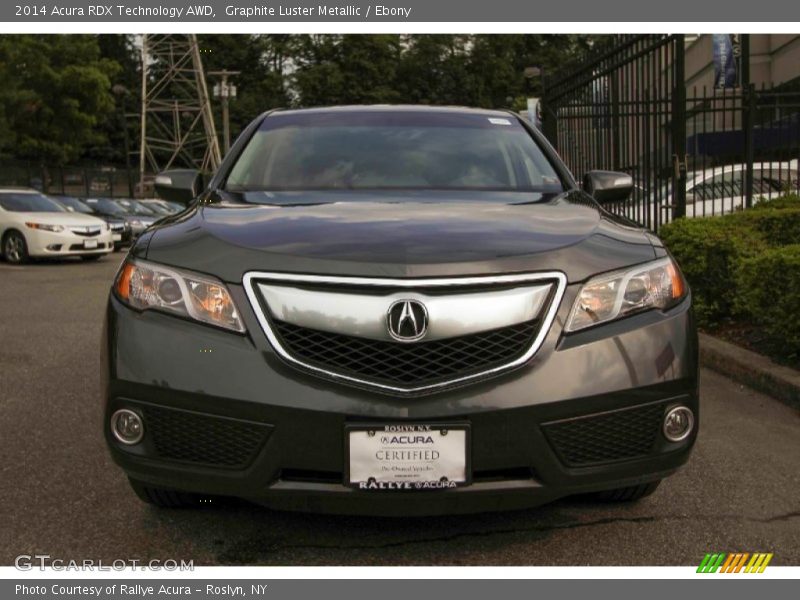 Graphite Luster Metallic / Ebony 2014 Acura RDX Technology AWD