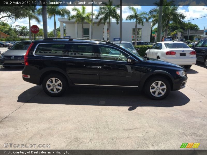 Black Sapphire Metallic / Sandstone Beige 2012 Volvo XC70 3.2