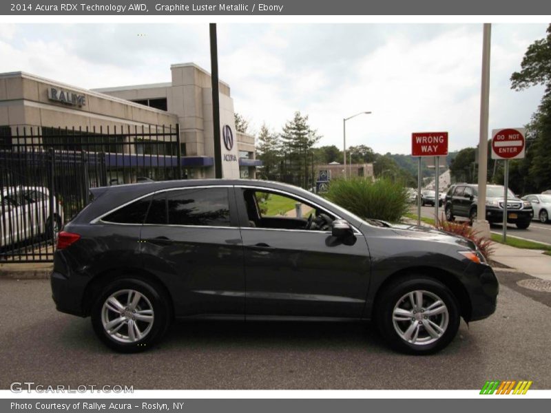 Graphite Luster Metallic / Ebony 2014 Acura RDX Technology AWD