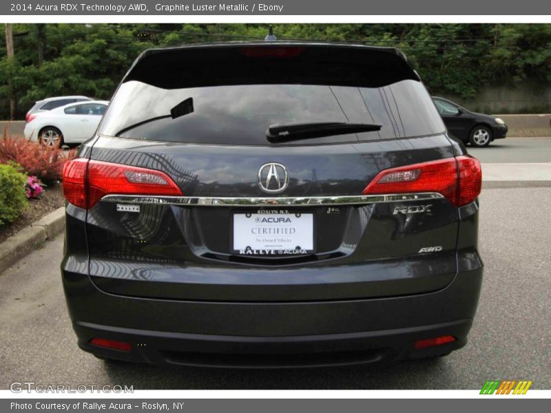 Graphite Luster Metallic / Ebony 2014 Acura RDX Technology AWD
