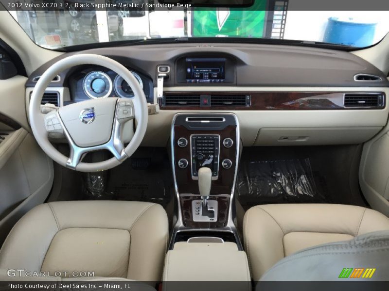 Black Sapphire Metallic / Sandstone Beige 2012 Volvo XC70 3.2