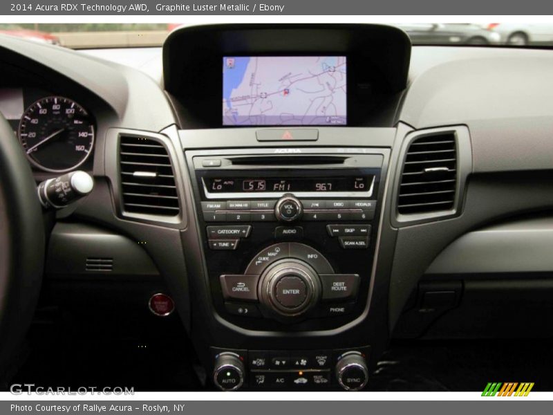 Graphite Luster Metallic / Ebony 2014 Acura RDX Technology AWD