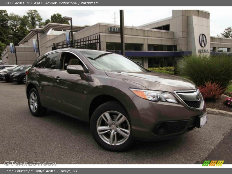 Amber Brownstone / Parchment 2013 Acura RDX AWD
