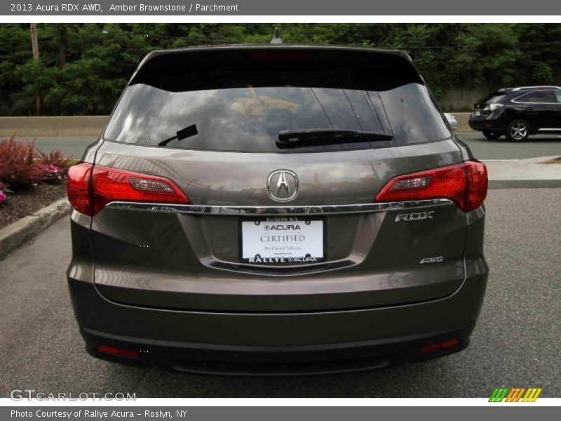 Amber Brownstone / Parchment 2013 Acura RDX AWD