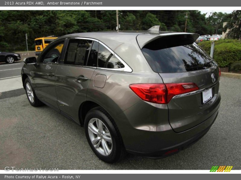 Amber Brownstone / Parchment 2013 Acura RDX AWD