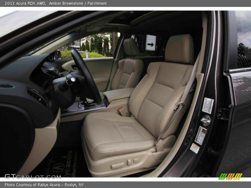 Amber Brownstone / Parchment 2013 Acura RDX AWD