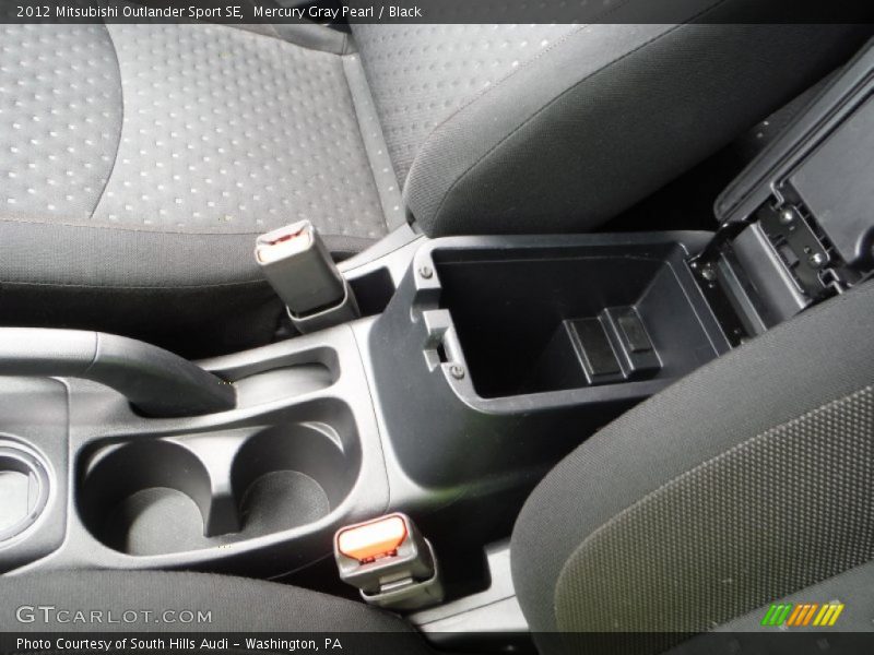Mercury Gray Pearl / Black 2012 Mitsubishi Outlander Sport SE