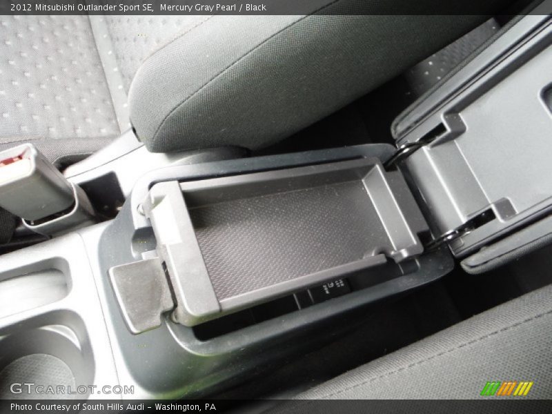 Mercury Gray Pearl / Black 2012 Mitsubishi Outlander Sport SE