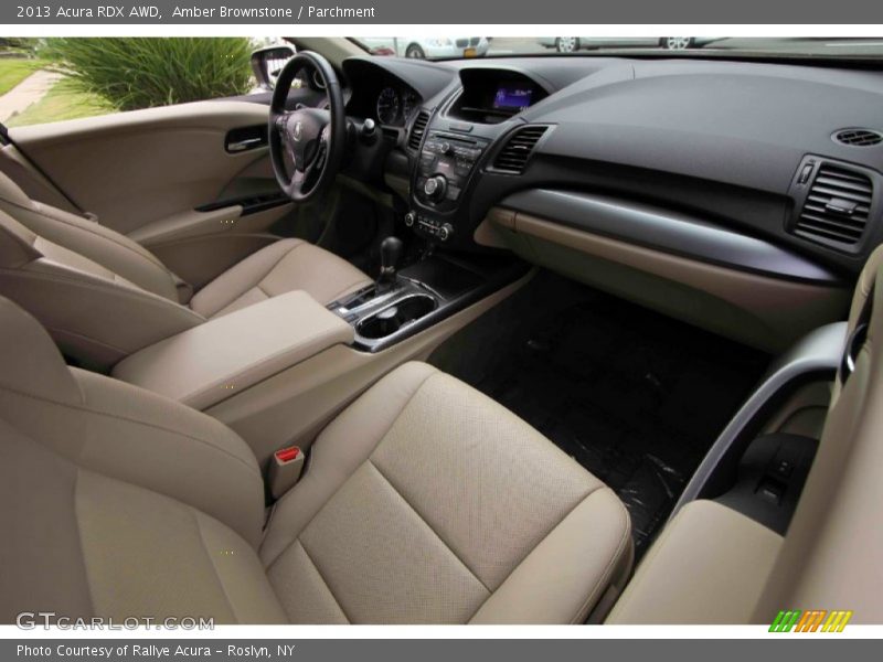 Amber Brownstone / Parchment 2013 Acura RDX AWD