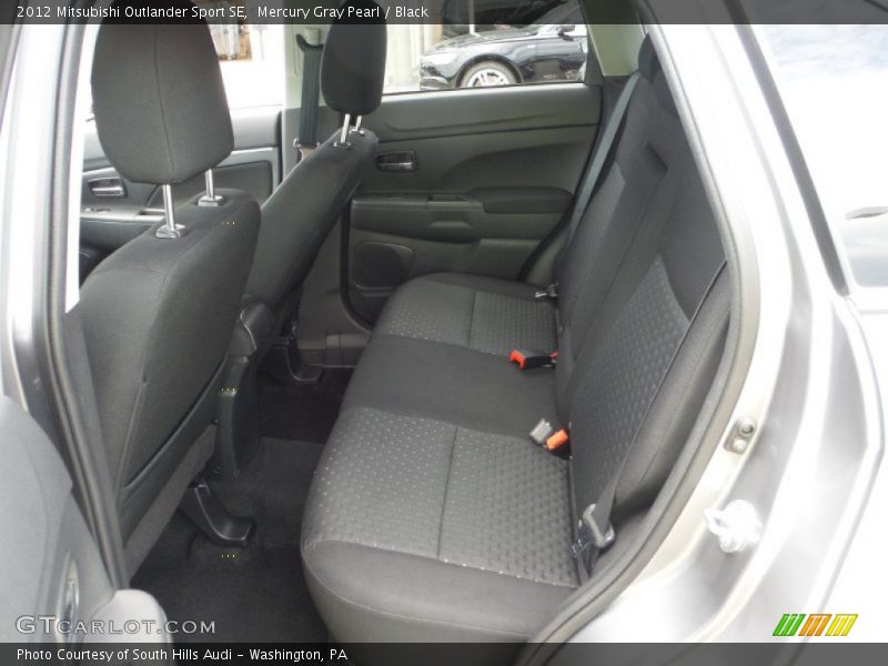 Mercury Gray Pearl / Black 2012 Mitsubishi Outlander Sport SE