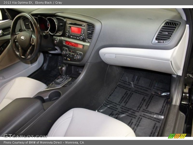 Ebony Black / Gray 2013 Kia Optima EX