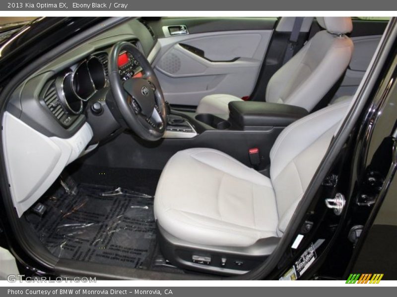 Ebony Black / Gray 2013 Kia Optima EX