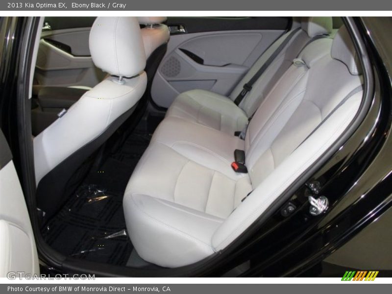 Ebony Black / Gray 2013 Kia Optima EX