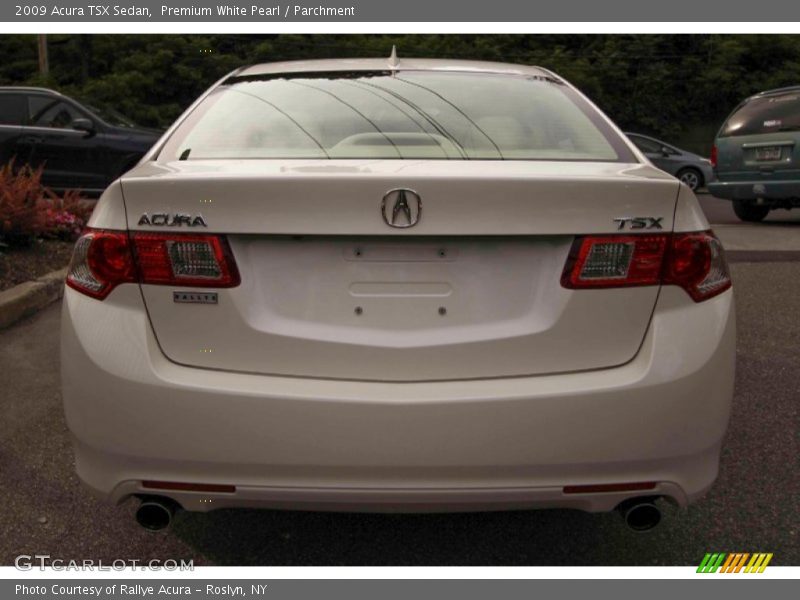 Premium White Pearl / Parchment 2009 Acura TSX Sedan
