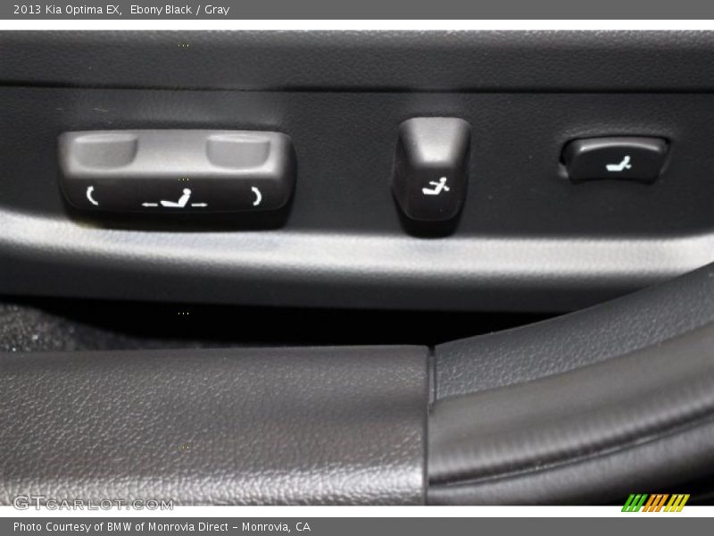 Ebony Black / Gray 2013 Kia Optima EX