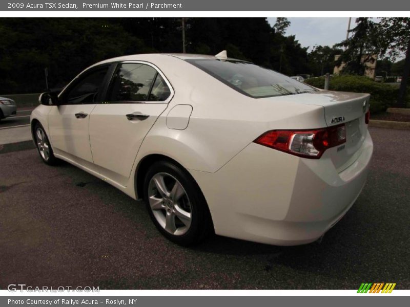 Premium White Pearl / Parchment 2009 Acura TSX Sedan