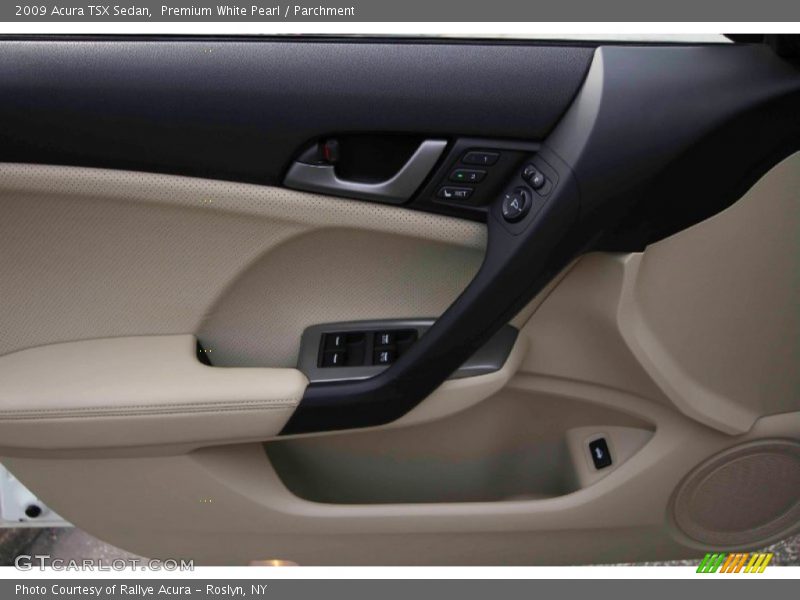 Premium White Pearl / Parchment 2009 Acura TSX Sedan