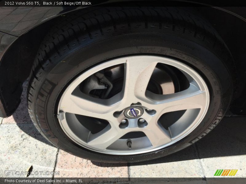 Black / Soft Beige/Off Black 2012 Volvo S60 T5