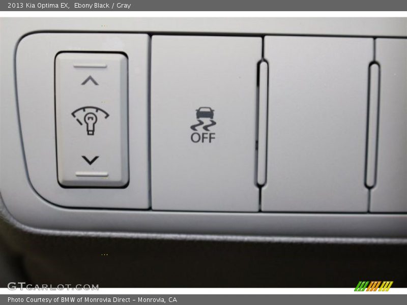 Ebony Black / Gray 2013 Kia Optima EX