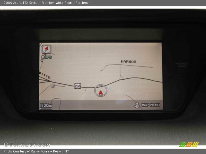 Premium White Pearl / Parchment 2009 Acura TSX Sedan