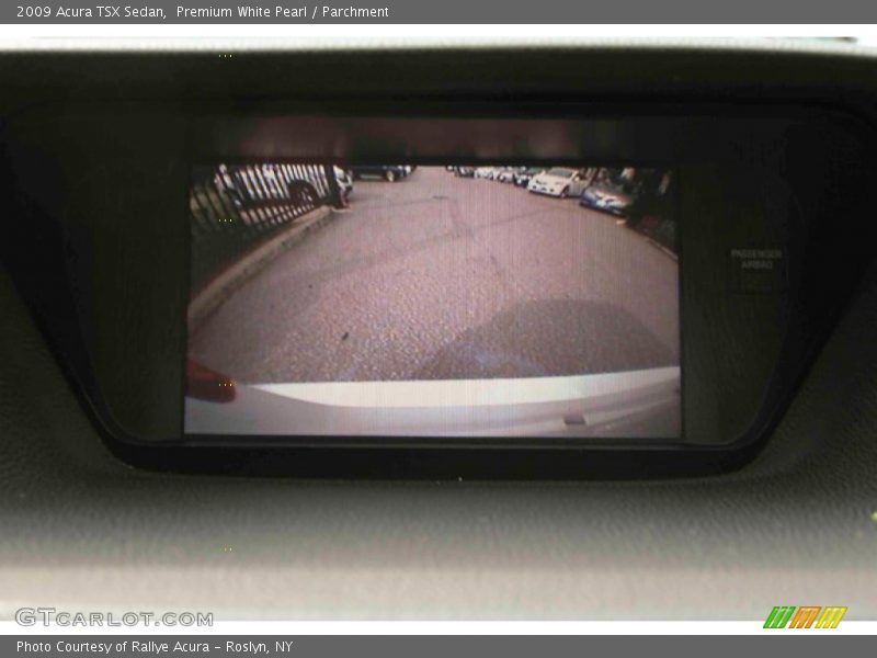Premium White Pearl / Parchment 2009 Acura TSX Sedan