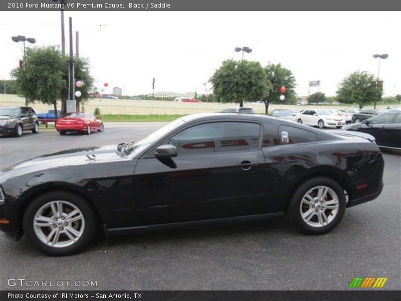 Black / Saddle 2010 Ford Mustang V6 Premium Coupe