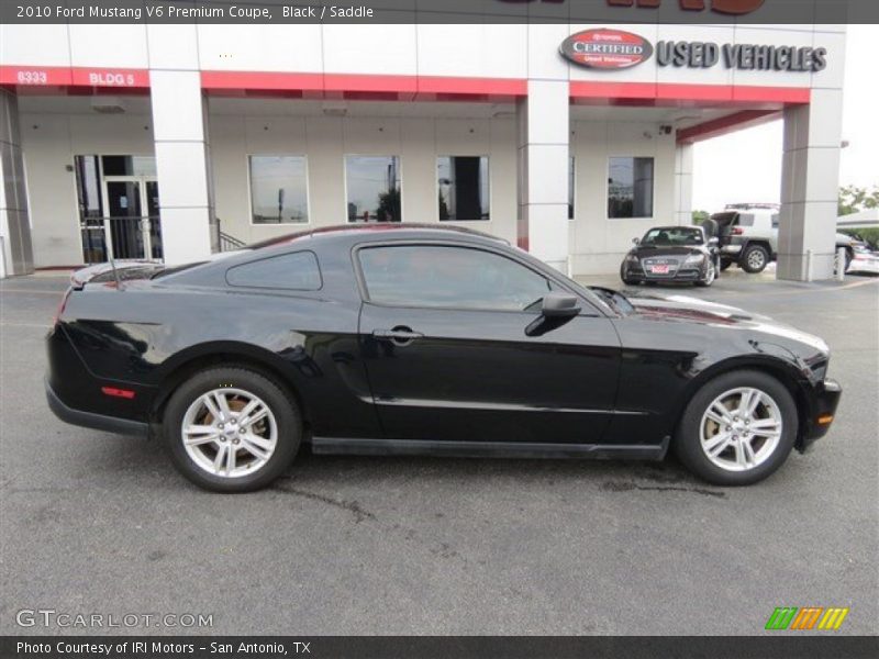 Black / Saddle 2010 Ford Mustang V6 Premium Coupe