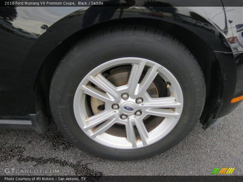 Black / Saddle 2010 Ford Mustang V6 Premium Coupe