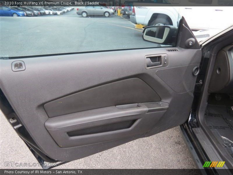 Black / Saddle 2010 Ford Mustang V6 Premium Coupe