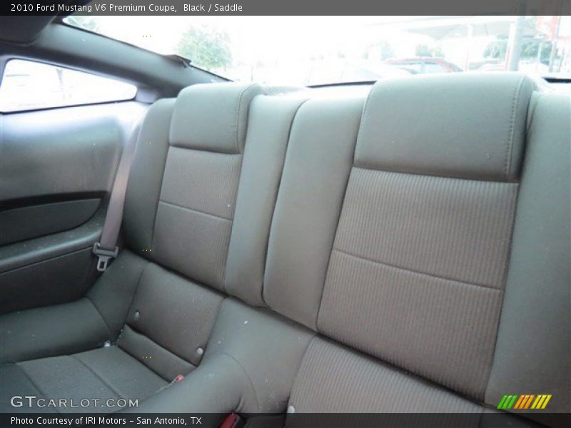 Black / Saddle 2010 Ford Mustang V6 Premium Coupe