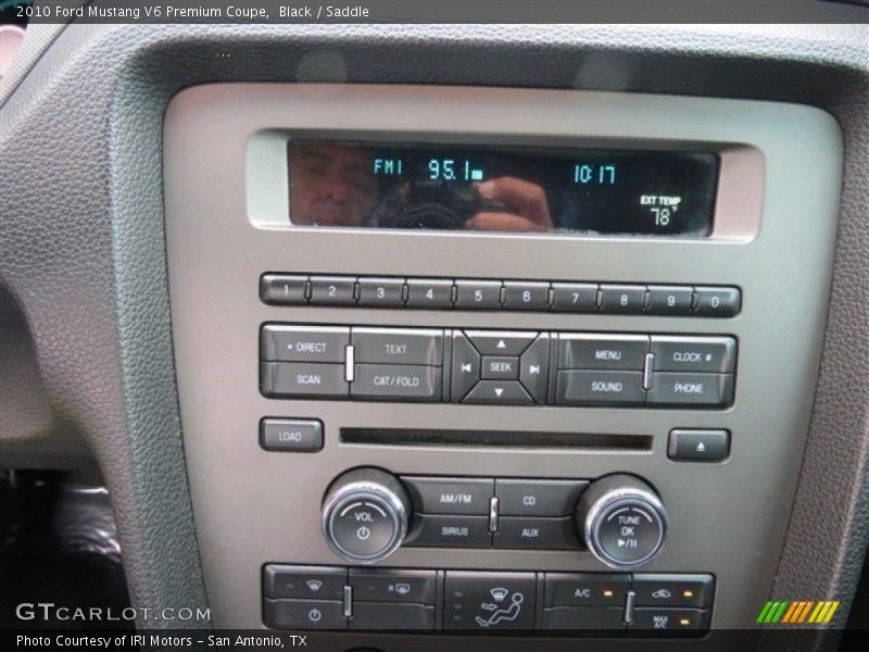 Black / Saddle 2010 Ford Mustang V6 Premium Coupe