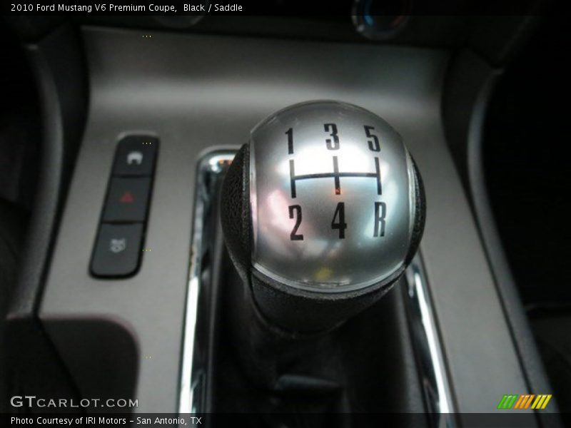 Black / Saddle 2010 Ford Mustang V6 Premium Coupe