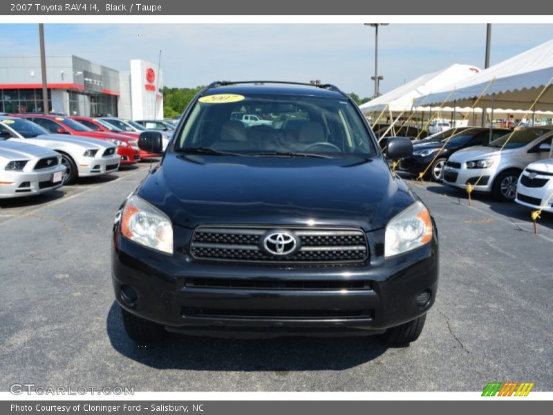 Black / Taupe 2007 Toyota RAV4 I4