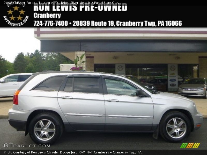 Bright Silver Metallic / Pastel Slate Gray 2008 Chrysler Pacifica Touring AWD