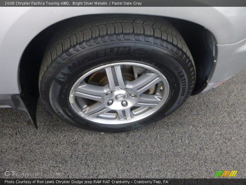 Bright Silver Metallic / Pastel Slate Gray 2008 Chrysler Pacifica Touring AWD