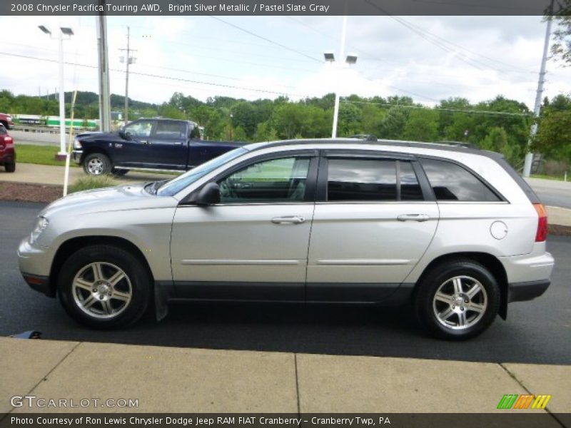 Bright Silver Metallic / Pastel Slate Gray 2008 Chrysler Pacifica Touring AWD