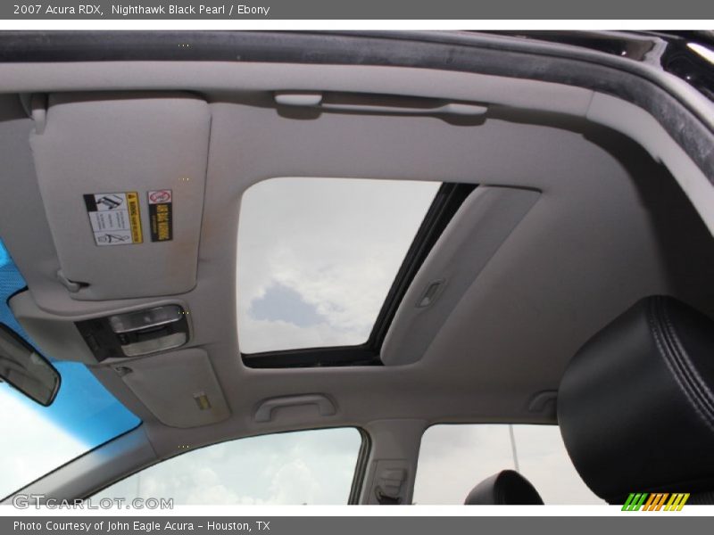 Nighthawk Black Pearl / Ebony 2007 Acura RDX