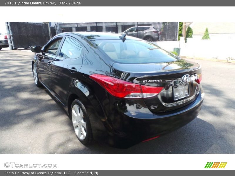 Black / Beige 2013 Hyundai Elantra Limited