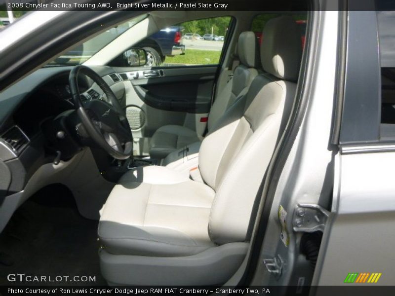 Bright Silver Metallic / Pastel Slate Gray 2008 Chrysler Pacifica Touring AWD