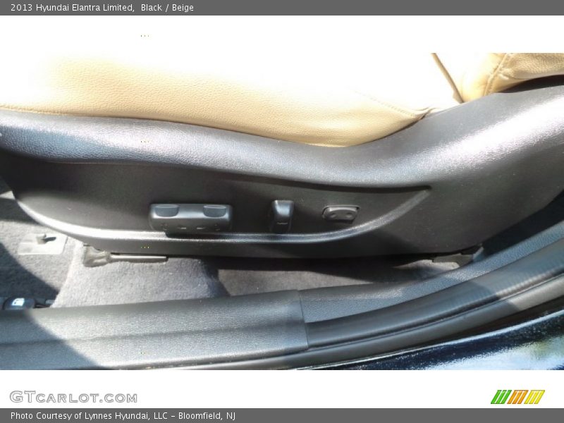Black / Beige 2013 Hyundai Elantra Limited