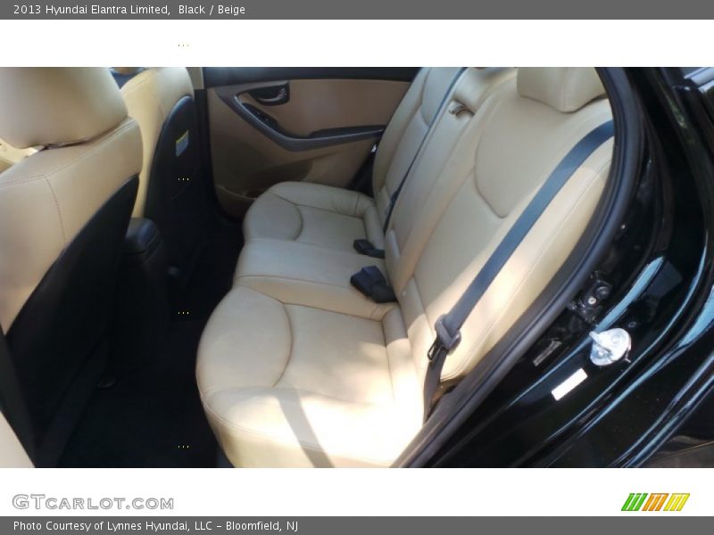 Black / Beige 2013 Hyundai Elantra Limited
