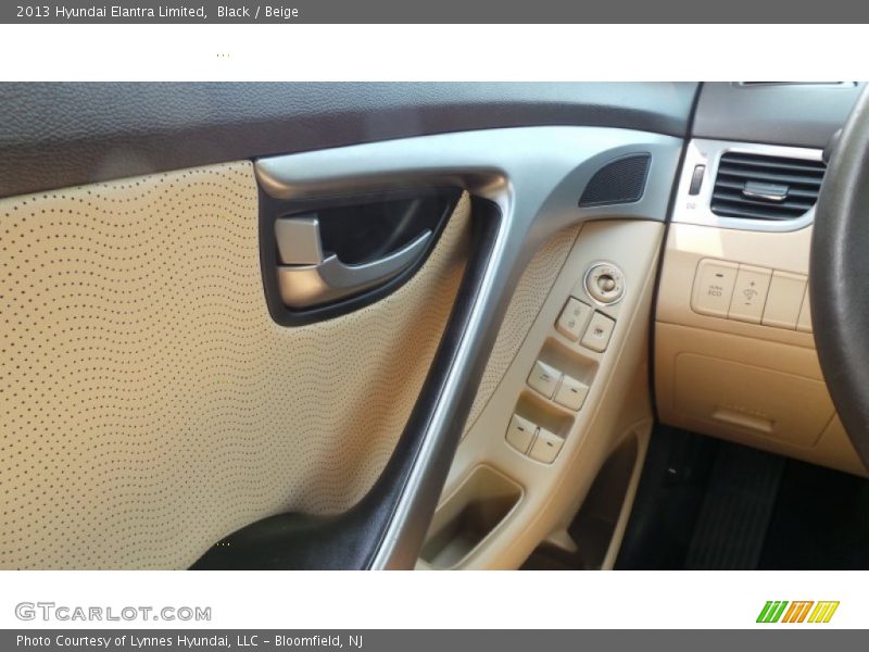 Black / Beige 2013 Hyundai Elantra Limited