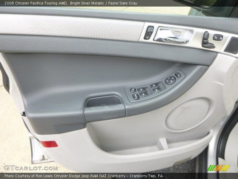 Bright Silver Metallic / Pastel Slate Gray 2008 Chrysler Pacifica Touring AWD